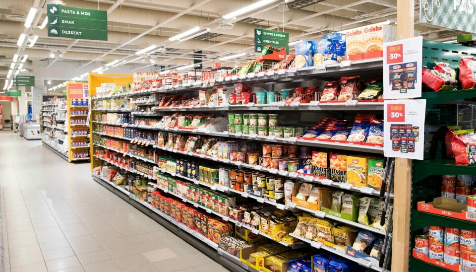 Venstre og Høyre vil på nytt ta kampen for at også større matbutikker skal få ha åpent på søndager. Foto: Terje Pedersen / NTB scanpix