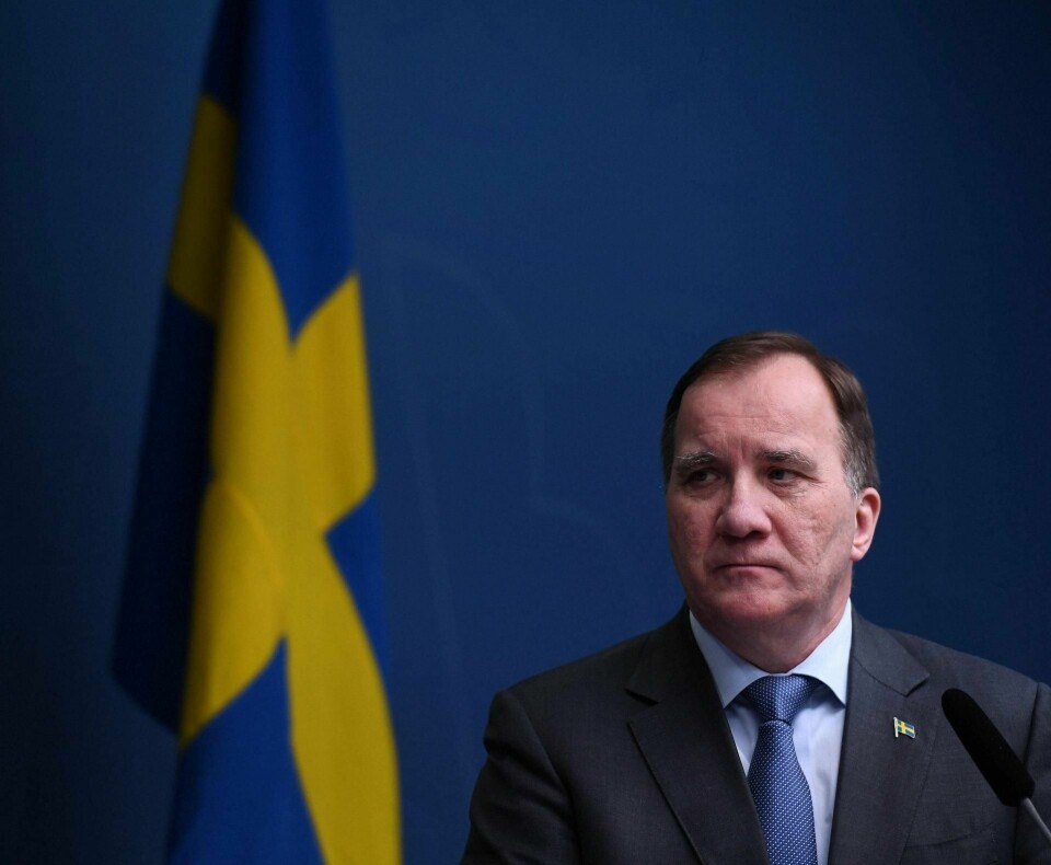 Statsminister Stefan Löfven får en tøff høst med politiske fiender på hver sin kant. Foto: Erik Simander/NTB scanpix
