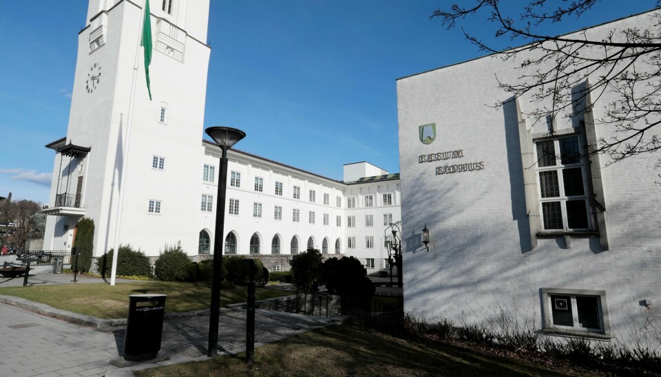 Bærum kommune melder om åtte nye smittetilfeller. Foto: Lise Åserud / NTB