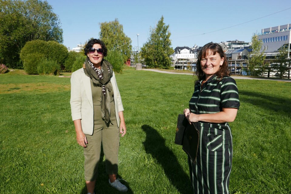 Helene Saloua Matri Apenes og Anne Marit Godal kan juble. Plassen kjent som Bjølstadjordet vil med størst sannsynlighet bli hetende Katti Anker Møller-parken etter at saken skal behandles i Kultur- og miljøutvalget. Helene Saloua Matri Apenes og Anne Marit Godal kan juble. Plassen kjent som Bjølstadjordet vil med størst sannsynlighet bli hetende Katti Anker Møller-parken etter at saken skal behandles i Kultur- og miljøutvalget.