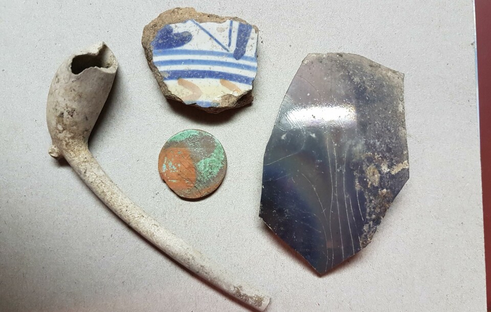 Restene av praktgården fra 1657 graves snart ned igjen ###
