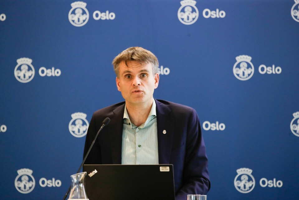 Einar Wilhelmsen (MDG), finansbyråd i Oslo, la onsdag fram et Oslo-budsjett fullt av kutt.
