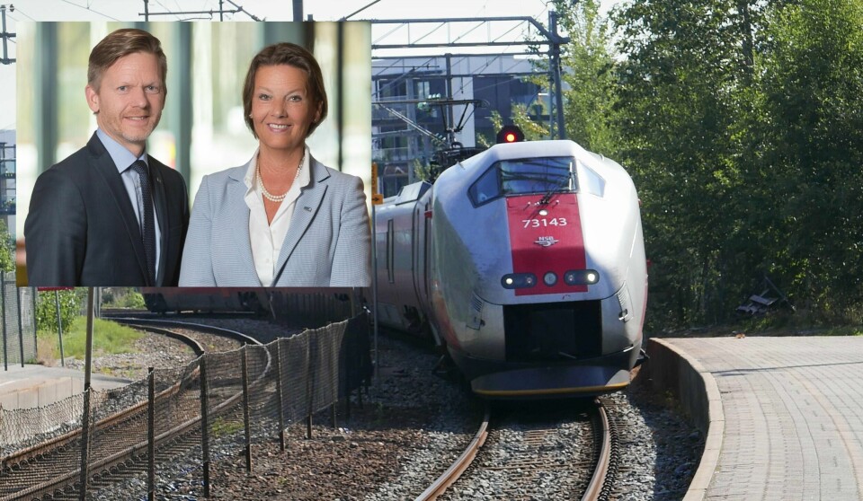 «Flere Ap-politikere har den siste uken vært ute og påstått at regjeringen har parkert jernbaneutbyggingen gjennom Østfold. Vi er usikre på hvor de tar dette fra», skriver Østfold Høyres Stortingsrepresentanter, Ingjerd Schou og Tage Pettersen, i dette leserbrevet. .