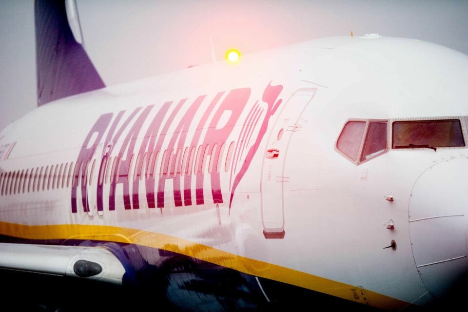 Ryanair. Illustrasjonsfoto.