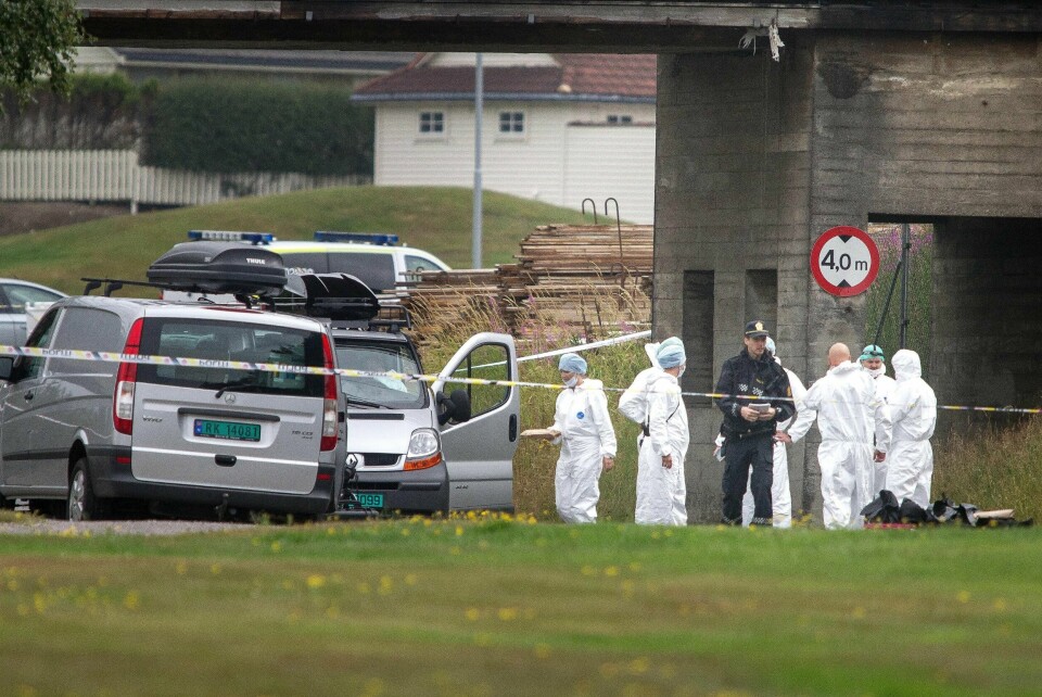 En 13 år gammel jente ble funnet død på Varhaug i Rogaland klokka 03:10 natt til mandag. Politiet har startet drapsetterforskning, men ingen er pågrepet eller mistenkt. Foto: Carina Johansen / NTB scanpix