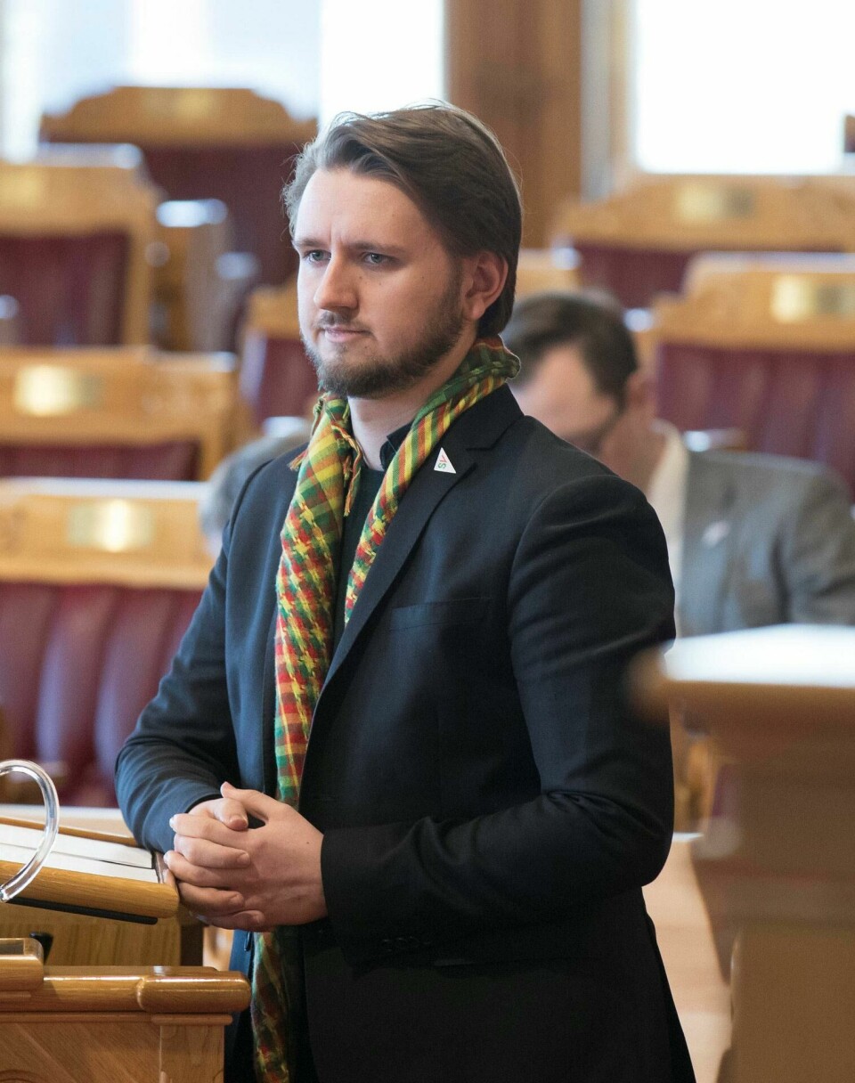 SVs kulturpolitiske talsperson Freddy André Øvstegård. SVs kulturpolitiske talsperson Freddy André Øvstegård.