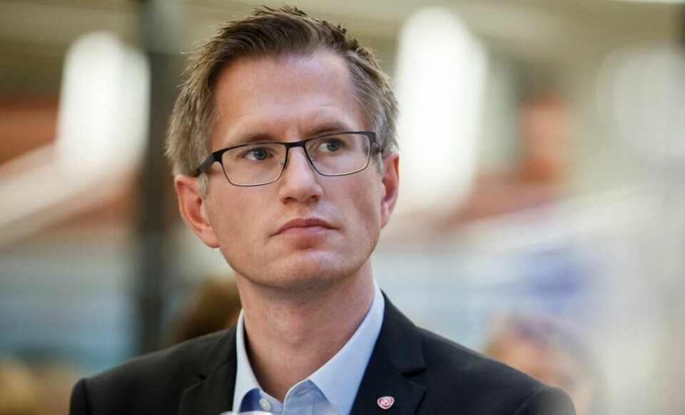 Arendals ordfører Robert Cornels Nordli avslo DNMs søknad om å delta under Arendalsuka. OSLO 20151125.Arendal ordfører Robert Cornels Nordli (Ap) i dialogmøte med ordførere og byråder i de største kommunene, om utfordringene i flyktningsituasjonen under et politisk toppmøte arrangert av KS. Foto: Heiko Junge / NTB scanpix