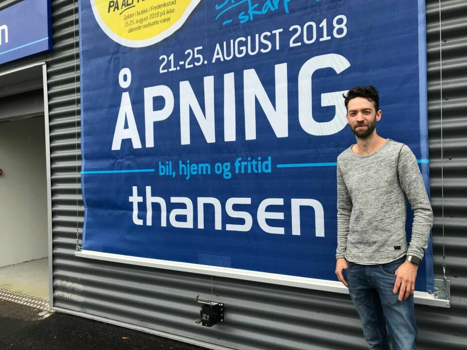 Arne Christian Thorbjørnsen Mørk, har allerede flere butikkåpninger bak seg.
