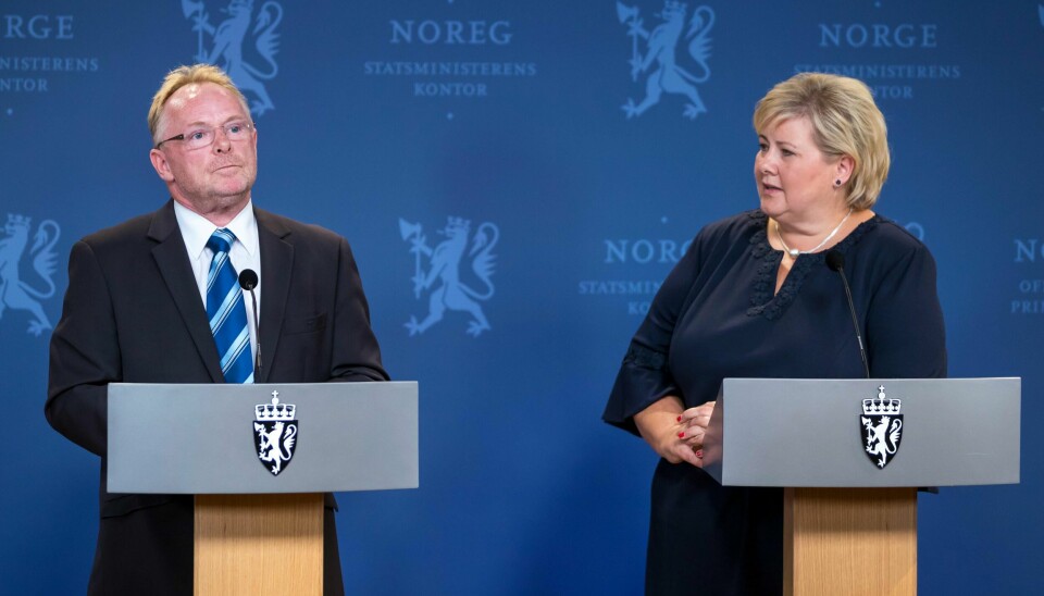 Ingen andre departementer har hatt en telefonpraksis på reiser i høyrisikoland som Fiskeridepartementet under Per Sandberg. Det framkommer av undersøkelsene statsminister Erna Solberg (H) har gjort etter at Sandberg-saken eksploderte.
