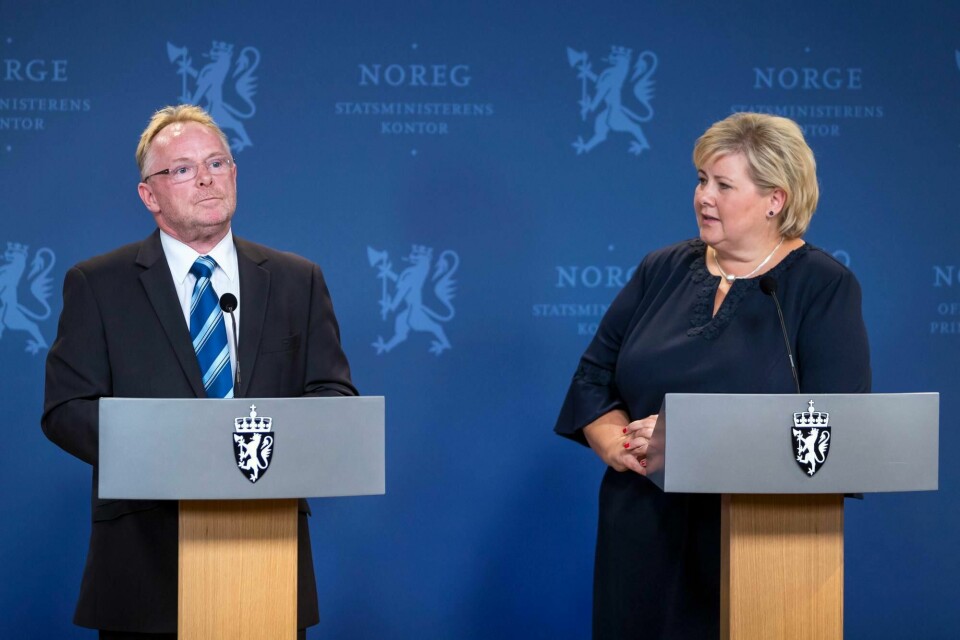 Ingen andre departementer har hatt en telefonpraksis på reiser i høyrisikoland som Fiskeridepartementet under Per Sandberg. Det framkommer av undersøkelsene statsminister Erna Solberg (H) har gjort etter at Sandberg-saken eksploderte.