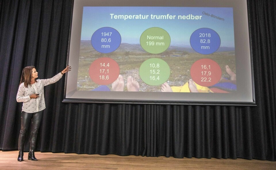 Det har gått varmt for seg i sommer, men verre tørkesomre har vi faktisk sett flere ganger tidligere, ifølge statsmeteorolog Bente Wahl.