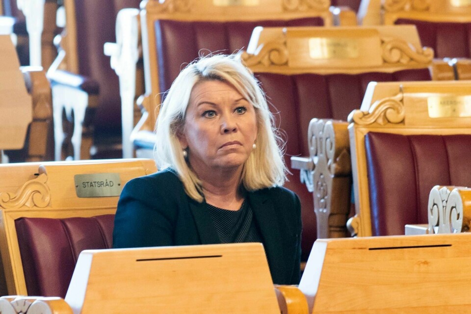 Monica Mæland (H), kommunal- og moderniseringsminister.