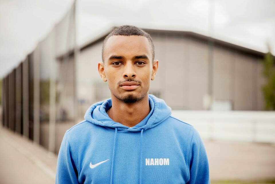 Nahom Daniel. Nahom Daniel. (20) Alna Bydel på Furuset. Ungdomskriminaliteten har gått ned.Foto: Hilde Unosen