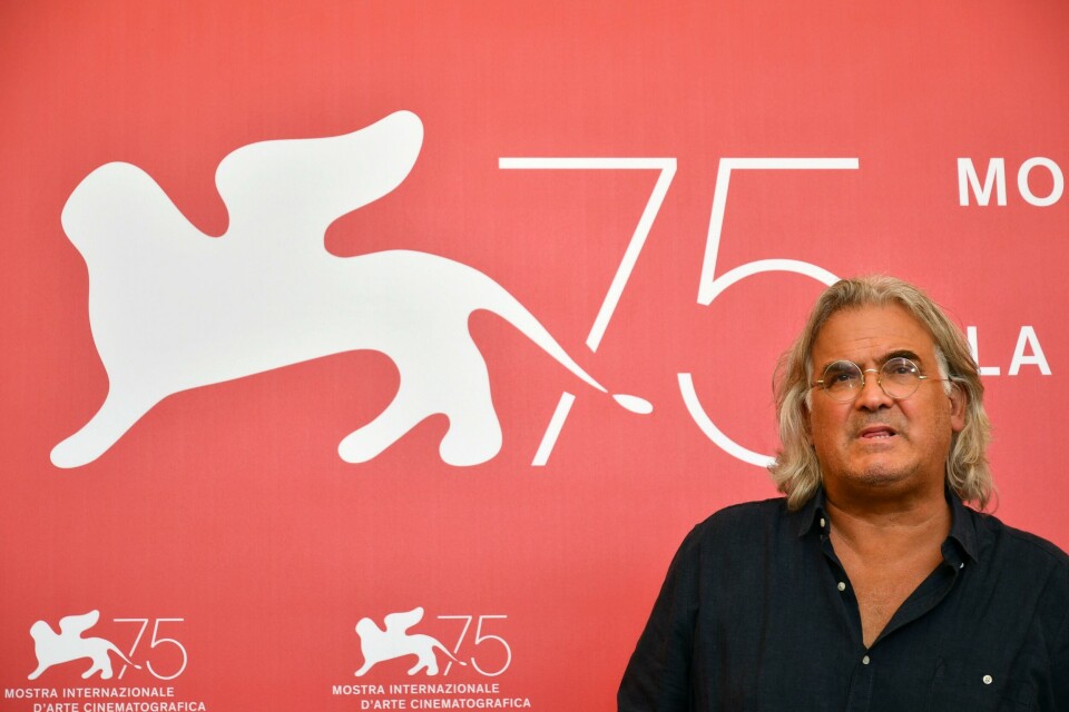 director Paul Greengrass attends a photocall for the film '22 July' presented in competition on September 5, 2018 during the 75th Venice Film Festival at Venice Lido. (Photo by Alberto PIZZOLI / AFP) director Paul Greengrass attends a photocall for the film '22 July' presented in competition on September 5, 2018 during the 75th Venice Film Festival at Venice Lido. (Photo by Alberto PIZZOLI / AFP)