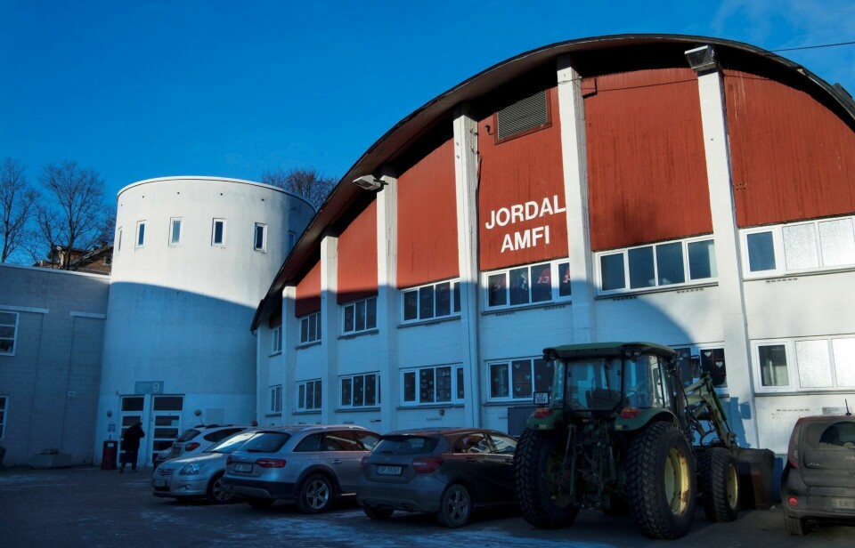 Hallen ble revet i januar i fjor. Hallen ble revet i januar i fjor.