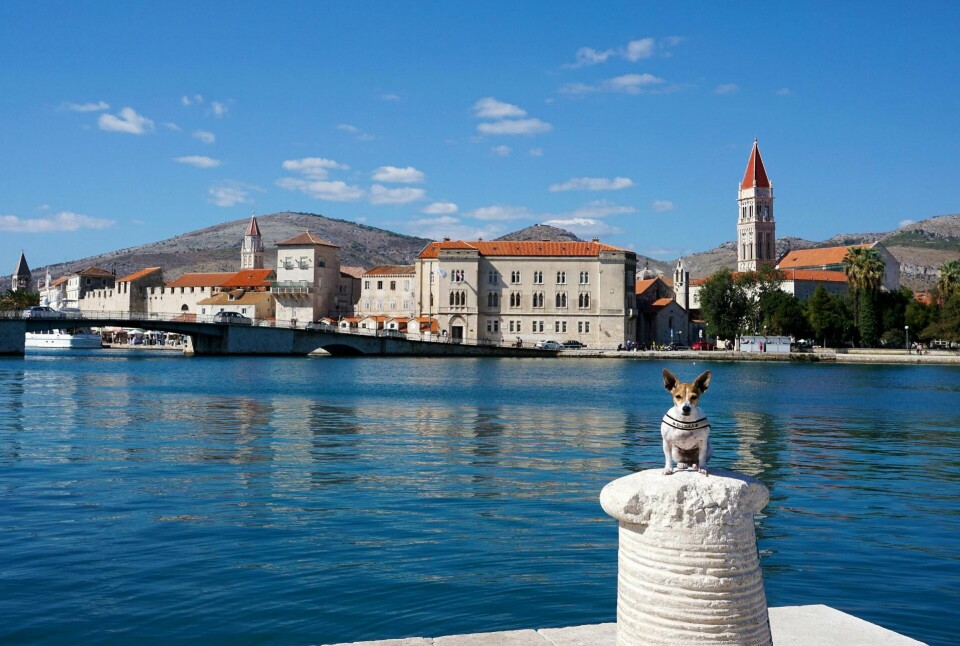 Trogir er veldig turistifisert, men den er fortsatt en hyggelig by å tilbringe en dag i eller ta en god lunsj. ALLE FOTO: CHRISTINE BAGLO Trogir er veldig turistifisert, men den er fortsatt en hyggelig by å tilbringe en dag i eller ta en god lunsj. ALLE FOTO: CHRISTINE BAGLO