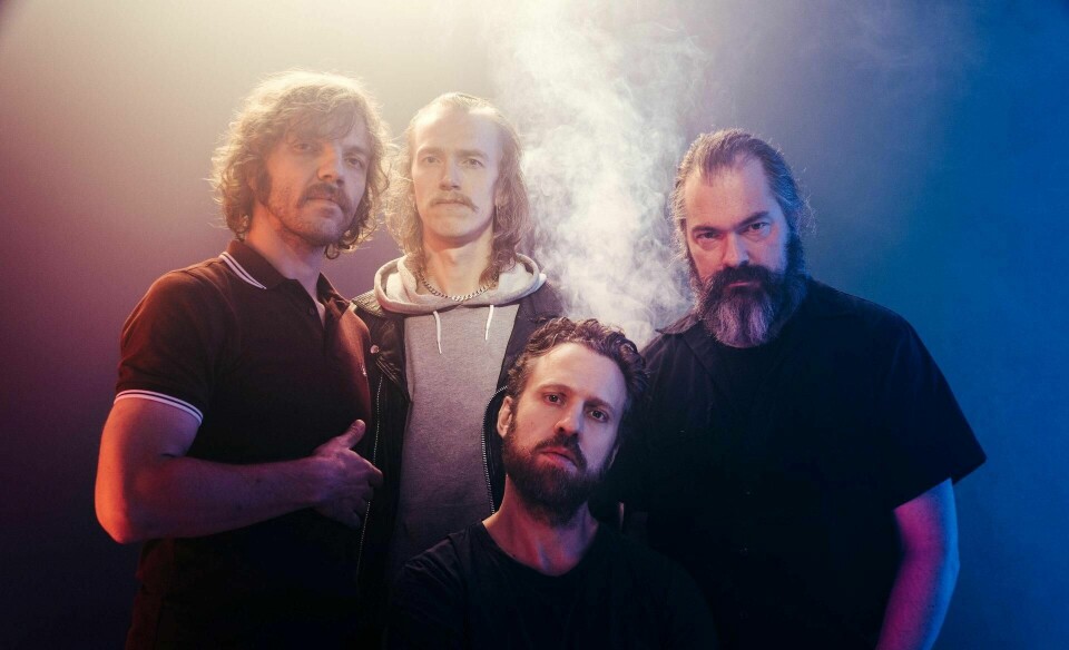 Møster! er Nikolai Hængsle, Kenneth Kapstad, Kjetil Møster og Hans Magnus Ryan. FOTO: SJUR KRISTIAN POLLEN