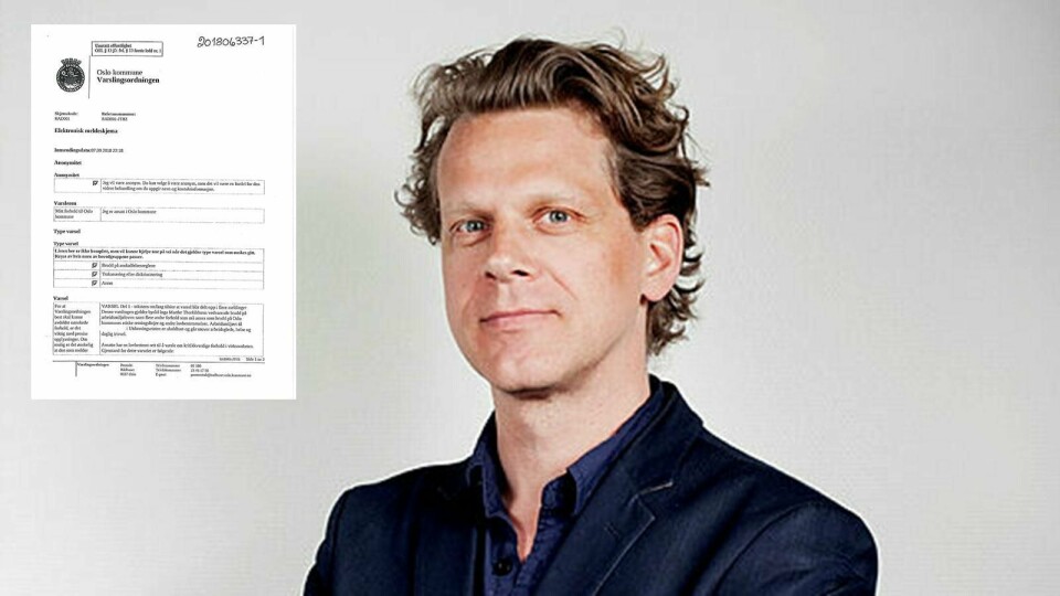 Nyhetsredaktør i Dagsavisen Espen Løkeland-Stai.