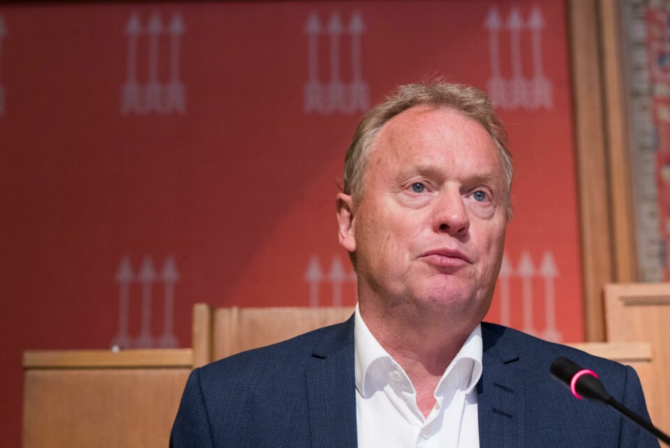 Oslo 20180618.Byrådsleder Raymond Johansen under høring om ungdomskriminalitet i Oslo Rådhus.Foto: Terje Pedersen / NTB scanpix Oslo 20180618.
Byrådsleder Raymond Johansen under høring om ungdomskriminalitet i Oslo Rådhus.
Foto: Terje Pedersen / NTB scanpix