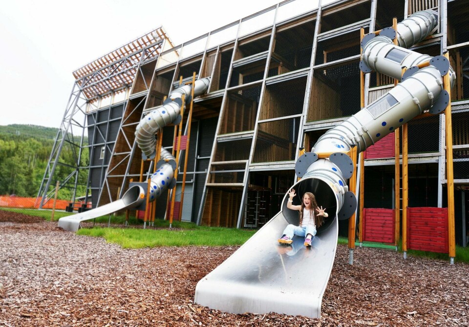 Hallingdal Feriepark byr på et vell av lekemuligheter både ute og inne. FOTO: CHRISTINE BAGLO Hallingdal Feriepark byr på et vell av lekemuligheter både ute og inne. FOTO: CHRISTINE BAGLO
