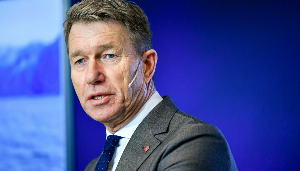 Energiminister Terje Aasland (Ap) foreslår flere endringer i energiloven. (LØRDAG) Foto: Rodrigo Freitas / NTB