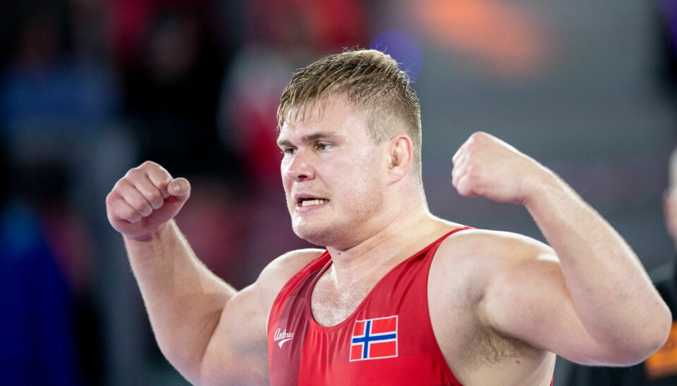 Oskar Marvik tok VM-bronse på hjemmebane i 2021. Nå er han usikker på videre satsing. Oskar Marvik tok Norges eneste medalje i bryte-VM i Oslo tidligere i høst. Foto: Javad Parsa / NTB