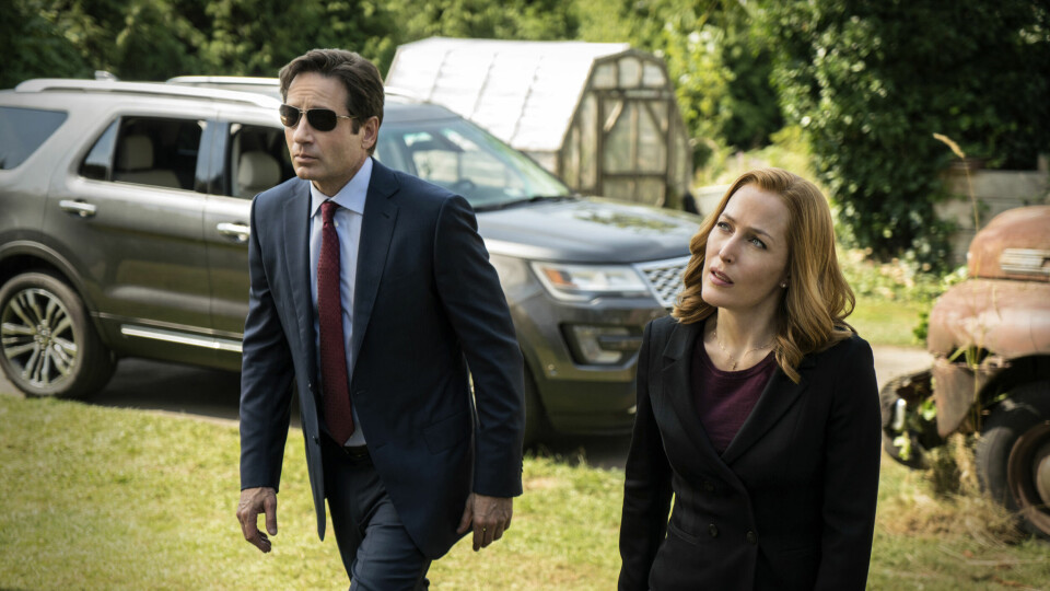 «X-Files» er tilbake, med David Duchovny og Gillian Anderson som Mulder og Scully. FOTO: NTB SCANPIX «X-Files» er tilbake, med David Duchovny og Gillian Anderson som Mulder og Scully. FOTO: NTB SCANPIX