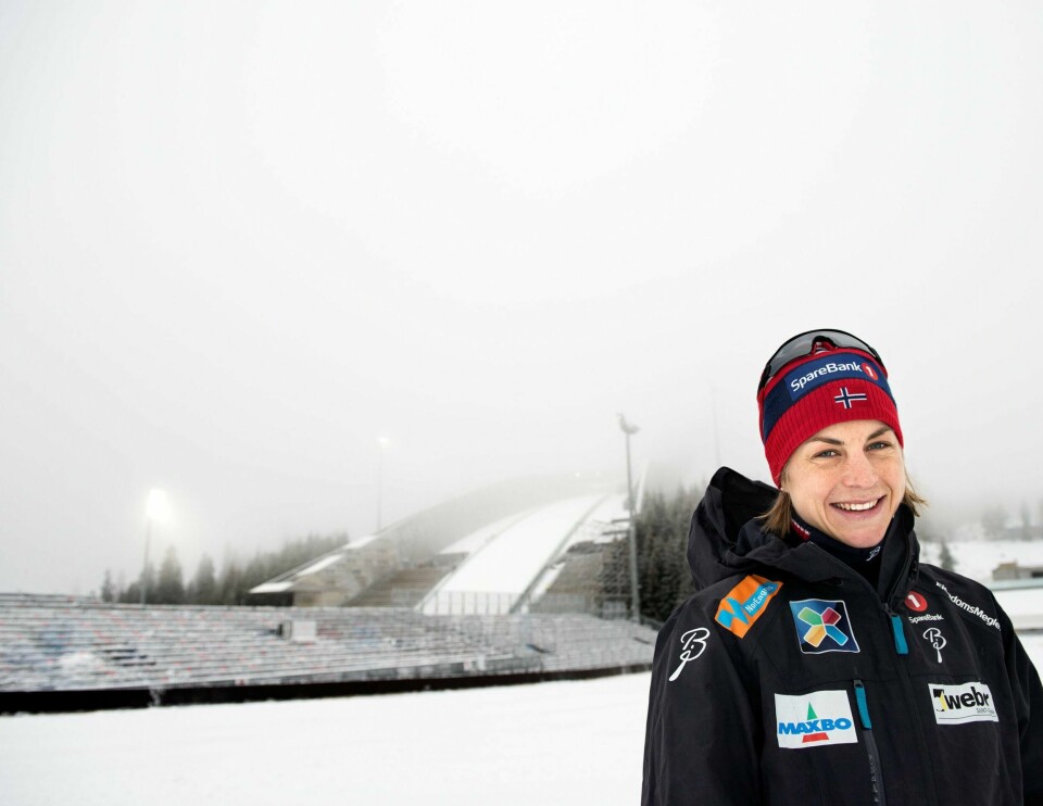 Astrid Uhrenholdt Jacobsen er klar for tremila i Holmenkollen. Men først er det sprint i Drammen i dag. FOTO: MIMSY MØLLER