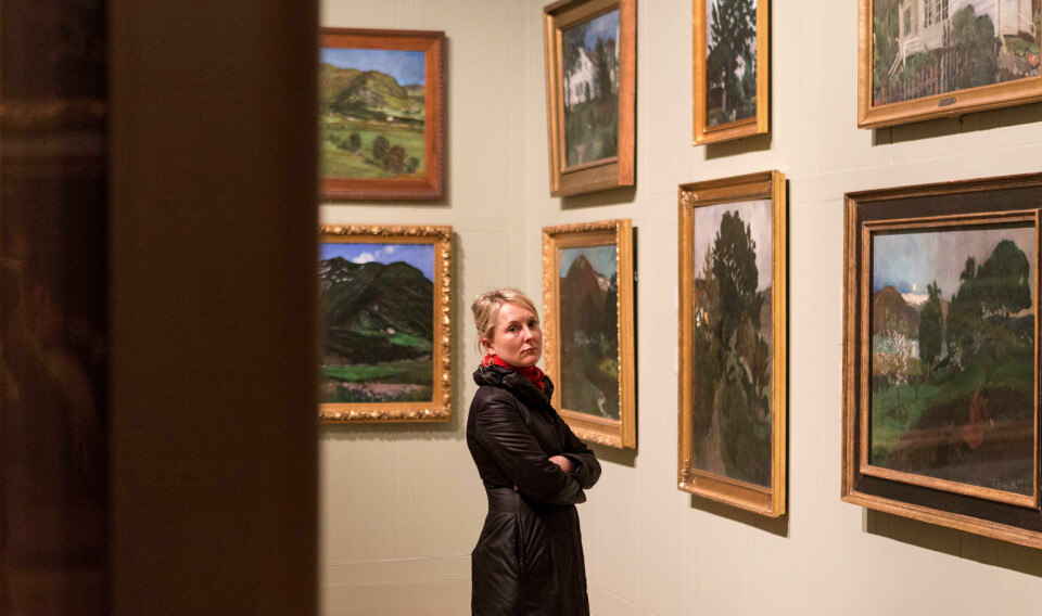 Utstillingen i Dulwich Picture Gallery viser hvordan Nikolai Astrup skal presenteres slik at publikum både kan beundre bildene hans og forstå hvilket talent vi står overfor, skriver Dagsavisens anmelder. FOTO: DULWICH PICTURE GALLERY Utstillingen i Dulwich Picture Gallery viser hvordan Nikolai Astrup skal presenteres slik at publikum både kan beundre bildene hans og forstå hvilket talent vi står overfor, skriver Dagsavisens anmelder. FOTO: DULWICH PICTURE GALLERY