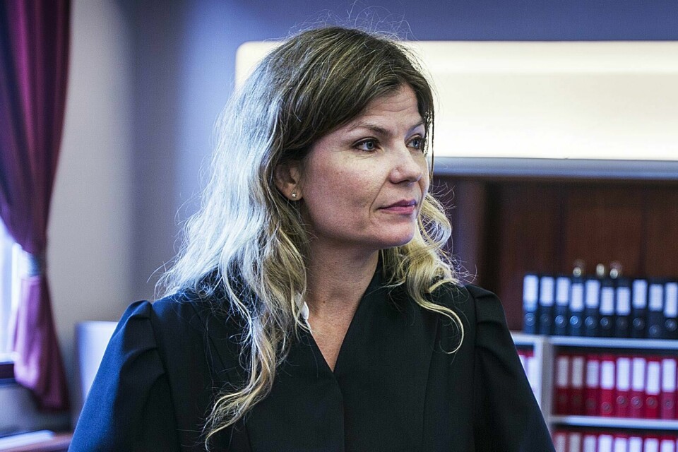Statsadvokat Birgitte Løvlund mener at flere av de domfelte i innsidesaken fikk for milde straffer. Blir det anke over straffeutmålingen i Høyesterett kommer hun til å legge ned påstand om at den betingede delen av straffen tas bort. Foto: Roy Storvik
