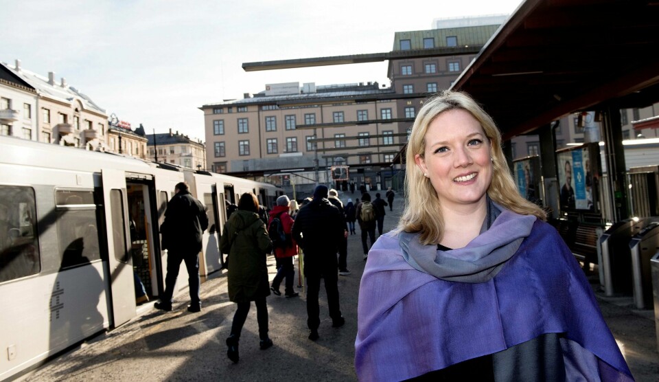 Leder i Oslo Frp, Aina Stenersen, vil ha fortgang i bygging av ny T-banetunnel. FOTO: MIMSY MØLLER