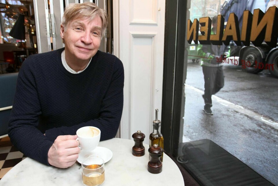 Terje Formoe reiser til Paris neste uke for å gjøre ferdig de siste sangene til den kommende platen. Her er han imidlertid i Oslo, på Kolonialen café.