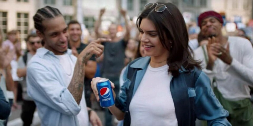 Kendall Jenner får kritikk.