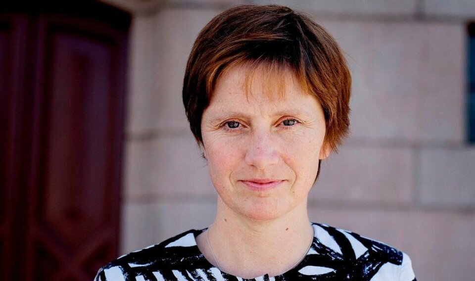 Kjersti Toppe (Sp) vil unngå at leger er alene på jobb. Sp har, sammen med KrF, fremmet forslag om dette i Stortinget, men ble nedstemt.