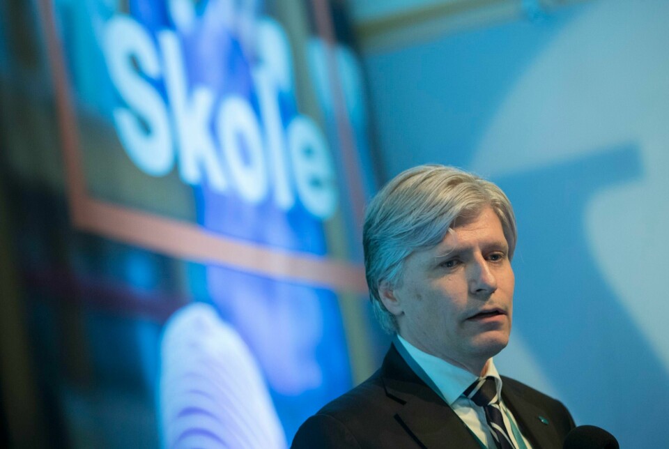 – Det er all grunn til stor bekymring. Nå trenger vi mer, ikke mindre internasjonalt samarbeid, sier Venstre-nestleder Ola Elvestuen om det økende antallet av EØS-motstandere. Foto: Terje Pedersen / NTB scanpix