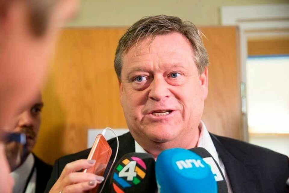 Harald Nesvik, parlamentarisk leder i Fremskrittspartiet, mener sperregrensen til Stortinget bør heves fra 4 til 5 eller 6 prosent. FOTO: HÅKON MOSVOLD LARSEN/NTB SCANPIX