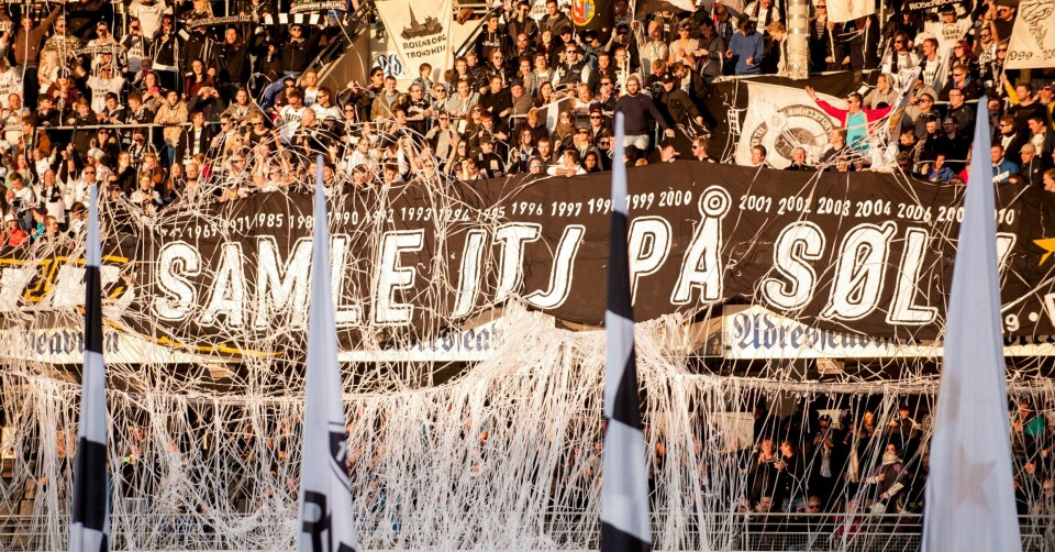 Rosenborgs supportere har som regel klare budskap på Lerkendal.