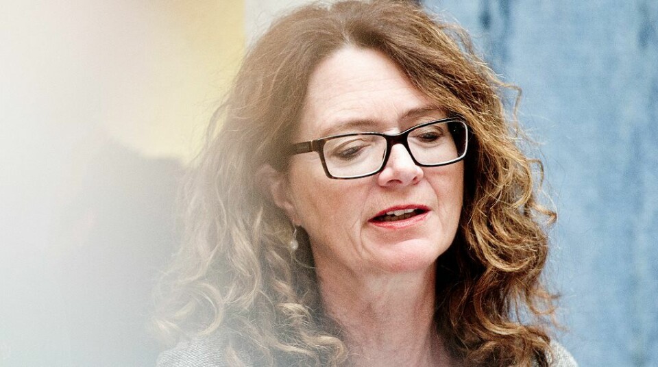 Fiskeripolitisk talsperson i Ap, Ingrid Heggø. Fiskeripolitisk talsperson i Ap, Ingrid Heggø.