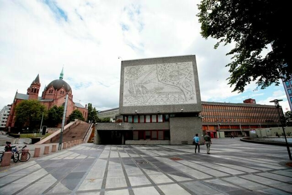 Y-blokka skal fortsatt rives. FOTO: LISE ÅSERUD/NTB SCANPIX