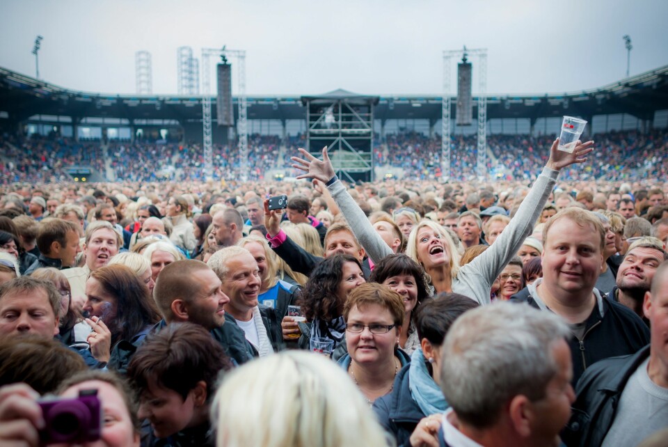 Mods-konsert på Viking stadion i 2012. Foto: Erik Holsvik Mods-konsert på Viking stadion i 2012. Foto: Erik Holsvik