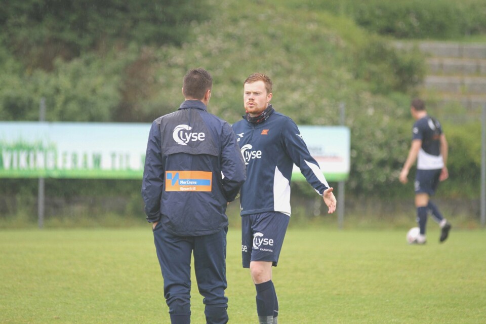 Rasmus Martinsen spiller stopper mot FK Haugesund søndag kveld.