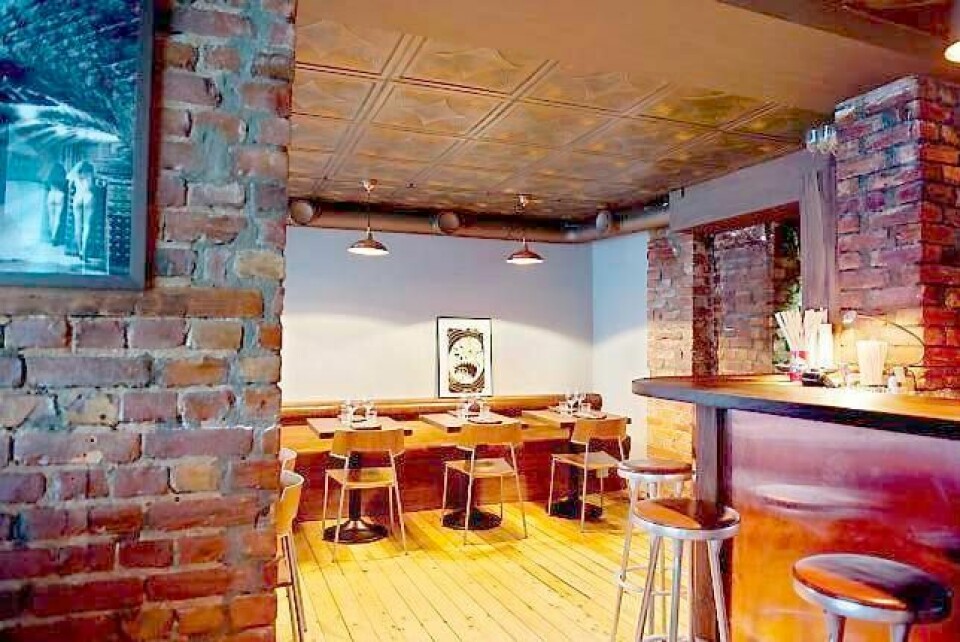 Oslo har fått en ny stjerne på kjellernivå i Pjoltergeist. Anbefales for bare et glass og en snacks, eller en hel Super Pakki. FOTO: MIMSY MØLLER