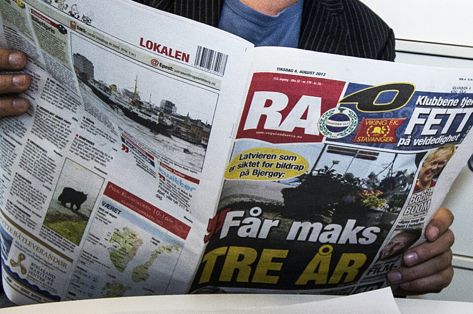 RA's økonomiske situasjon og pressestøtten blir tatt opp i Storingets spørretime neste uke. RA's økonomiske situasjon og pressestøtten blir tatt opp i Storingets spørretime neste uke.