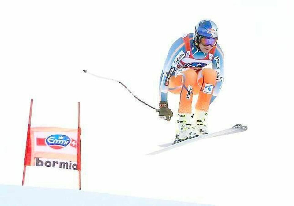 Gårsdagens maktdemonstrasjon levnet ingen tvil om hvem som er verdens beste i fartsdisiplinene; Aksel Lund Svindal. FOTO: ALESSANDRO GAROFALO/NTB SCANPIX