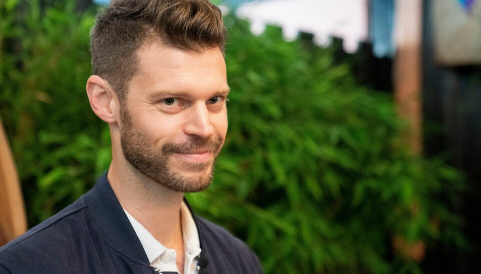 Bjørnar Moxnes under Rødt sin oppsummerende pressekonferanse før sommeren. Bjørnar Moxnes under Rødt sin oppsummerende pressekonferanse før sommeren.