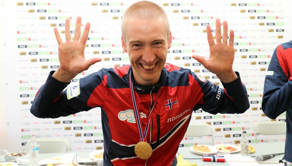 Medaljegrossisten Olav Lundanes trekker seg fra VM-laget i orienteringsstafett. Medaljegrossisten Olav Lundanes trekker seg fra VM-laget i orienteringsstafett. Foto: Geir Olsen / NTB