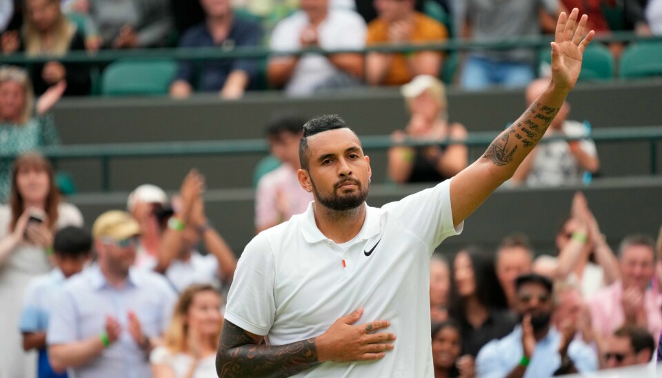 Tennisrebellen Nick Kyrgios trekker seg fra Tokyo-OL. Tennisrebellen Nick Kyrgios trekker seg fra Tokyo-OL. Foto: Alberto Pezzali / AP / NTB
