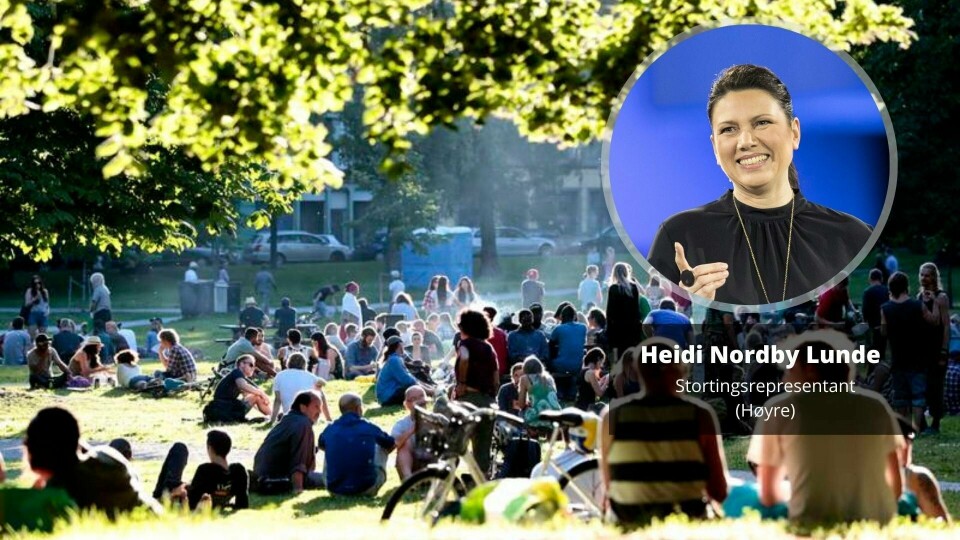 Oslo er en egen planet. Du kan reise hit fra hele landet og komme hjem. Finne dine egne. Finne deg selv, skriver Heidi Nordby Lunde (innfelt) Oslo er en egen planet. Du kan reise hit fra hele landet og komme hjem. Finne dine egne. Finne deg selv, skriver Heidi Nordby Lunde (innfelt)