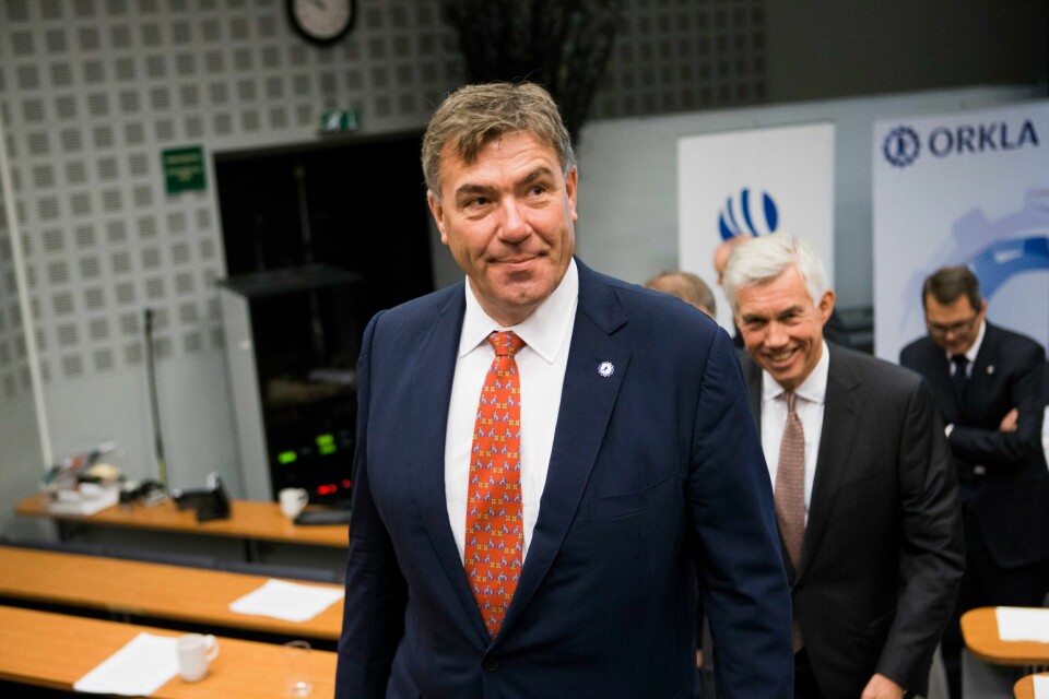 Styreleder i Orkla, Stein Erik Hagen, ønsker seg et samfunn hvor ingen av oss lenger skal bidra til vårt felles sikkerhetsnett, skriver innleggsforfatter. Styreleder i Orkla, Stein Erik Hagen, ønsker seg et samfunn hvor ingen av oss lenger skal bidra til vårt felles sikkerhetsnett, skriver innleggsforfatter.