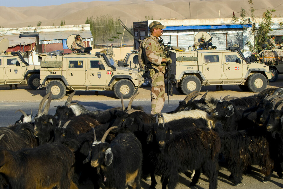 De internasjonale sikkerhetsstyrkene har trukket ut av Afghanistan. Bildet viser norske ISAF-soldater på oppdrag i Faryab provins, nord i Afghanistan. ISAF PRT